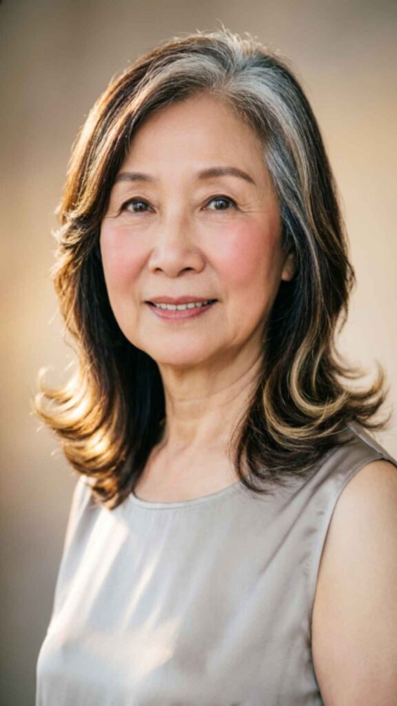 Soft Layered Cut with Highlights