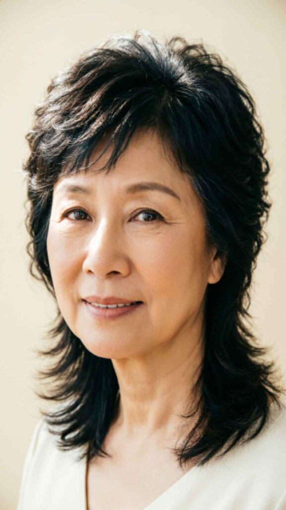 Layered Medium Cut with Volume Crown