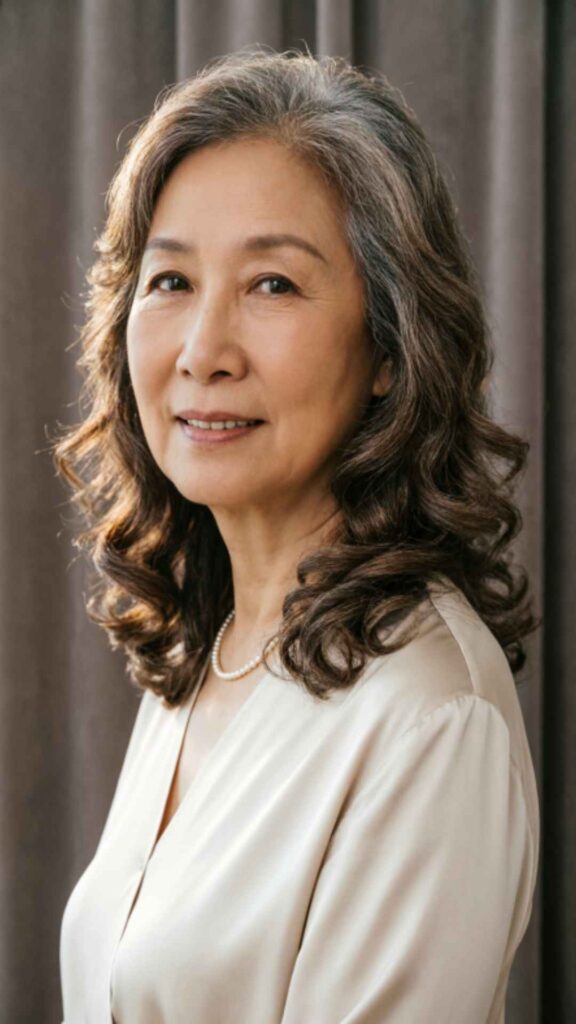 Shoulder-Length Hair With Soft Waves