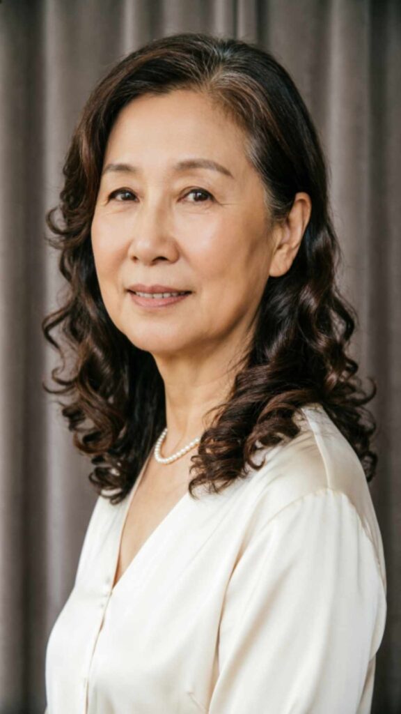 Medium Hair With Subtle Curls