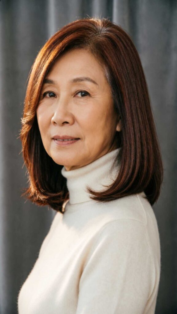 Blunt Cut Medium Hair