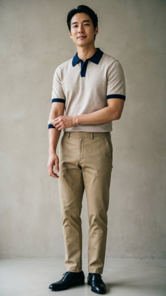 Polo Shirt with Chinos