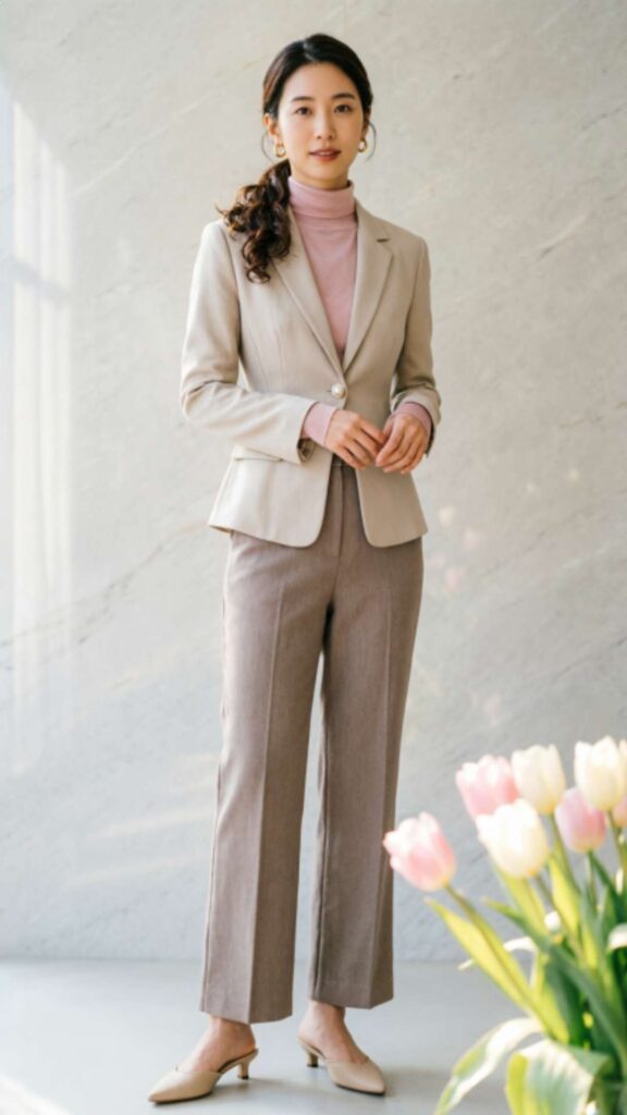 Floral Midi Dress with Blazer