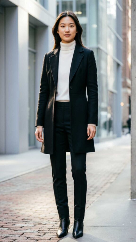 Minimalist Monochrome Outfit