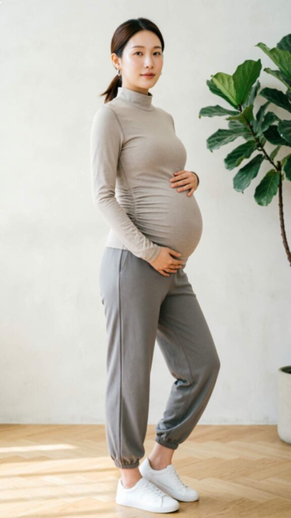 Activewear Pregnancy Outfit