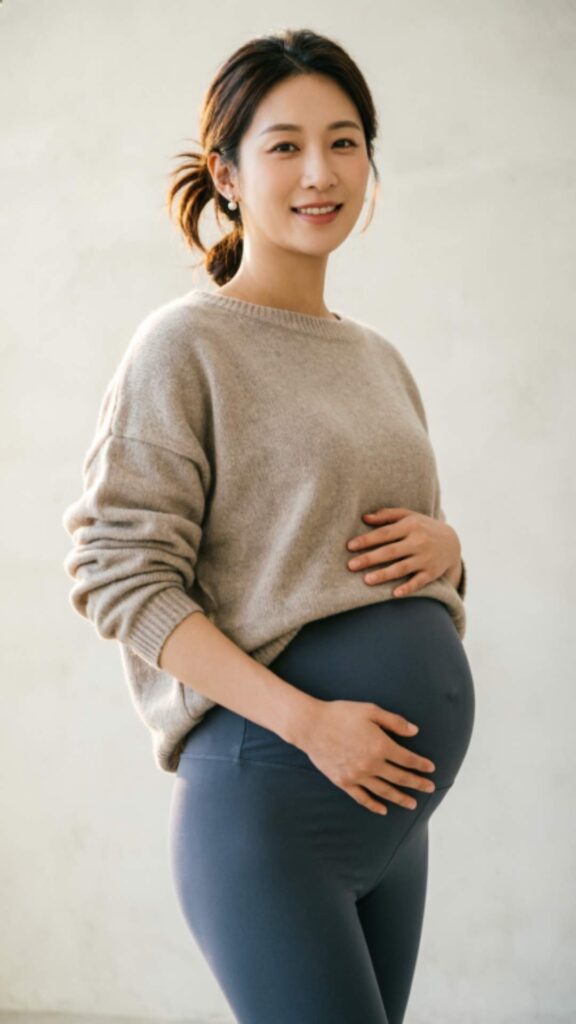 Leggings and Oversized Sweater Combo