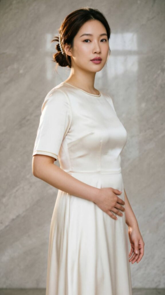 Empire Waist Dress Look