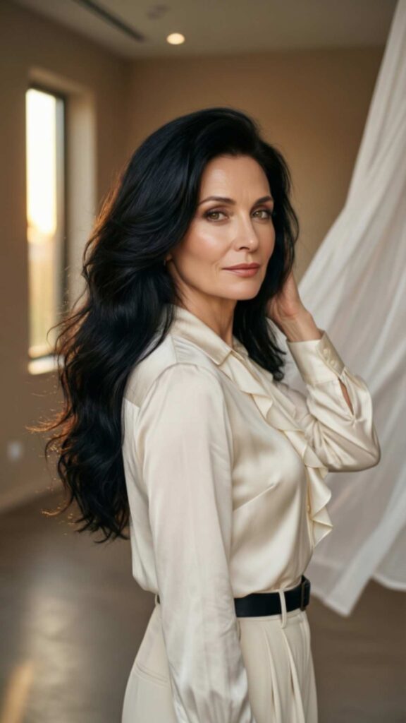 Soft Waves With Side Part