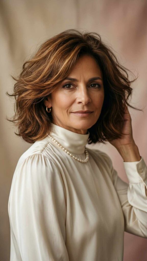 Shoulder-Length Shag