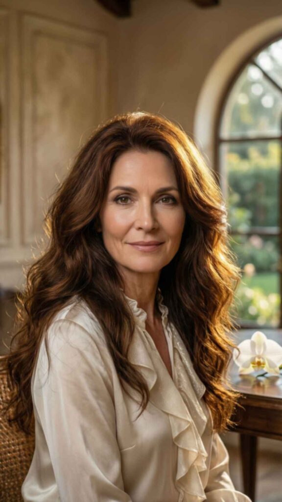 Long Hair With Face-Framing Layers