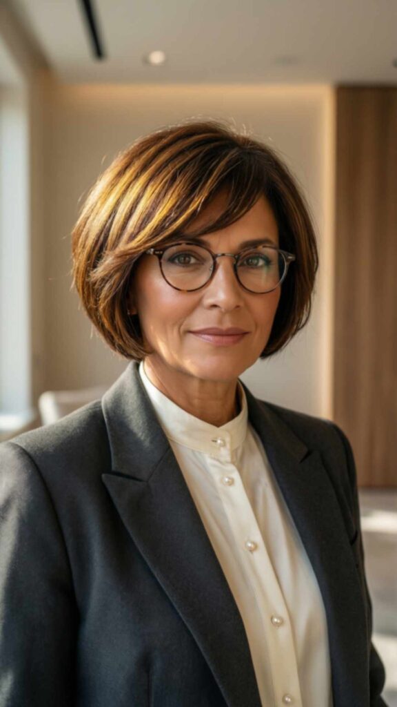 Short Cut With Lifted Crown