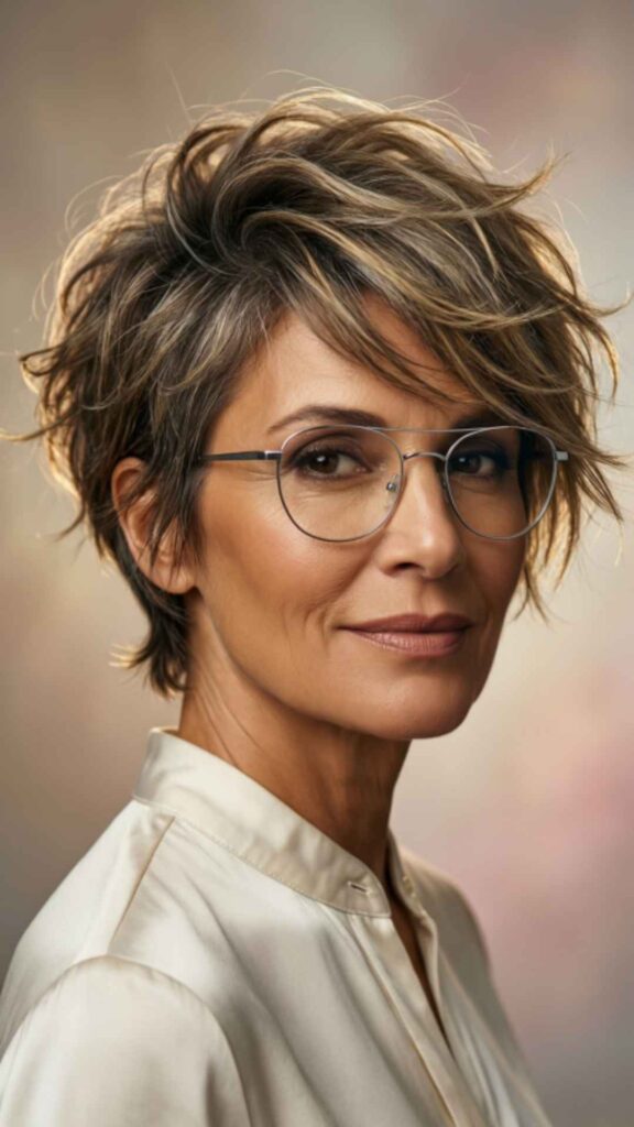 Choppy Pixie With Tousled Layers