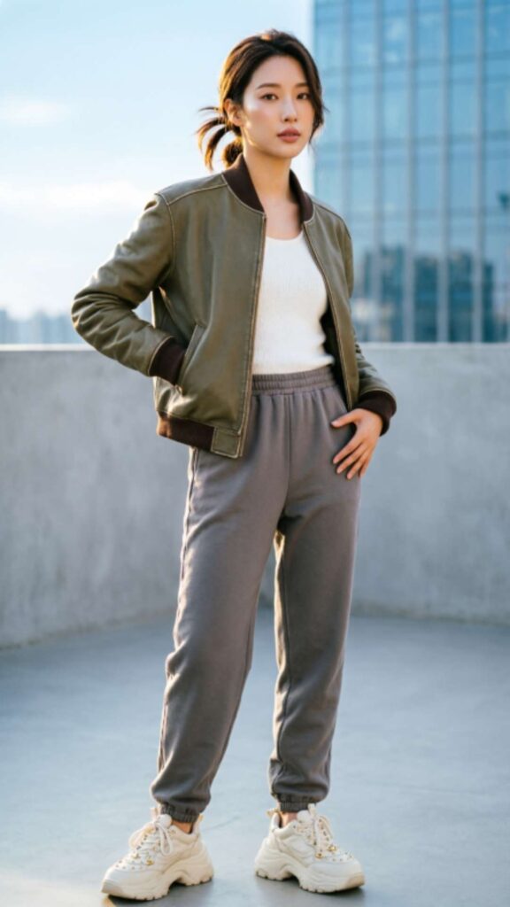 Bomber Jackets with Joggers