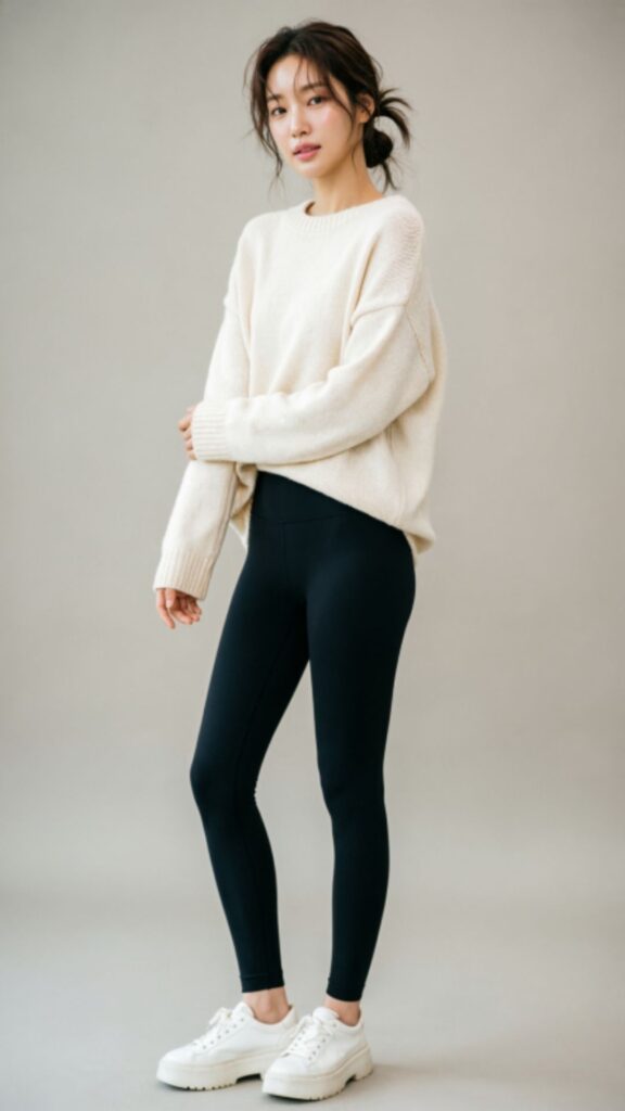Oversized Sweater with Leggings