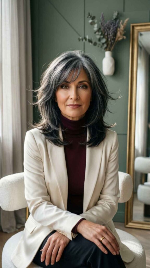 Shag with Soft Fringe