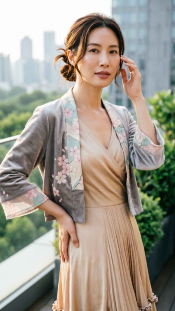 Kimono Jackets with Dresses