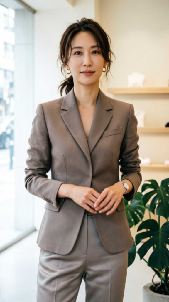 Blazer with Skinny Pants