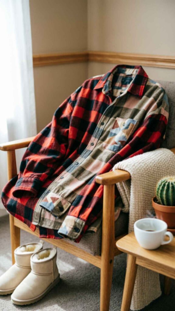 Oversized Flannel Shirts