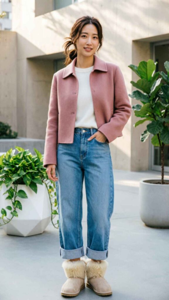 Cropped Jackets and Mom Jeans