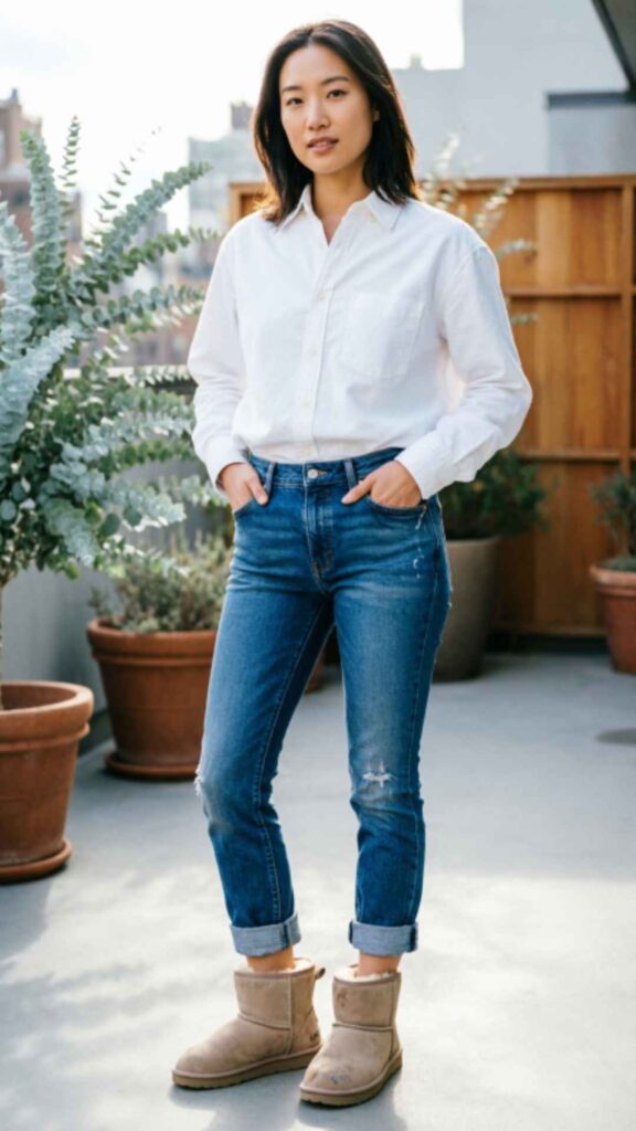 Classic Jeans and Ugg