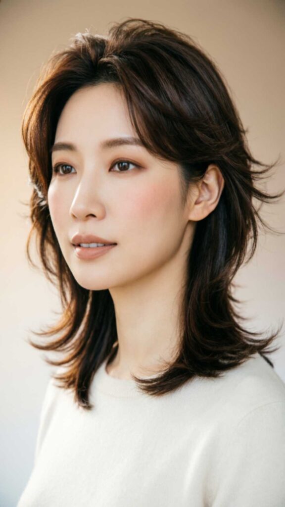 Feathered Medium Cut