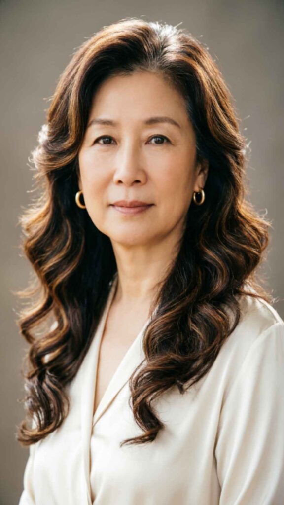 Wavy Hair with Voluminous Roots