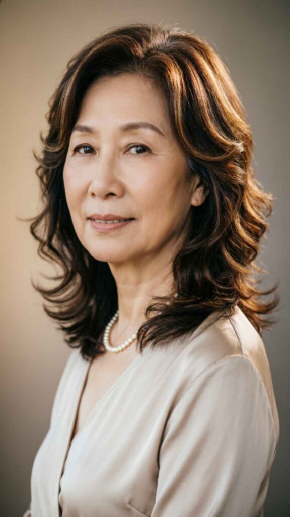 Layered Wavy Lob (Long Bob)