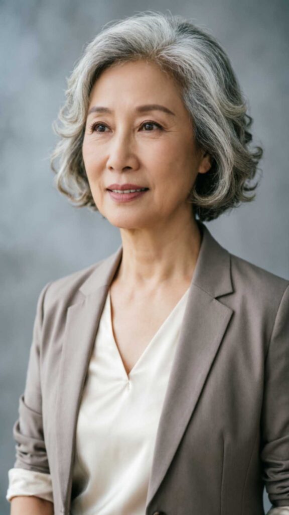 Classic Short Wavy Bob