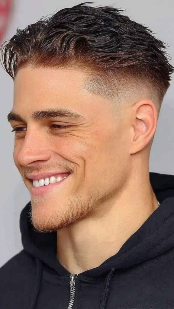 Short Slick Back Hairstyle