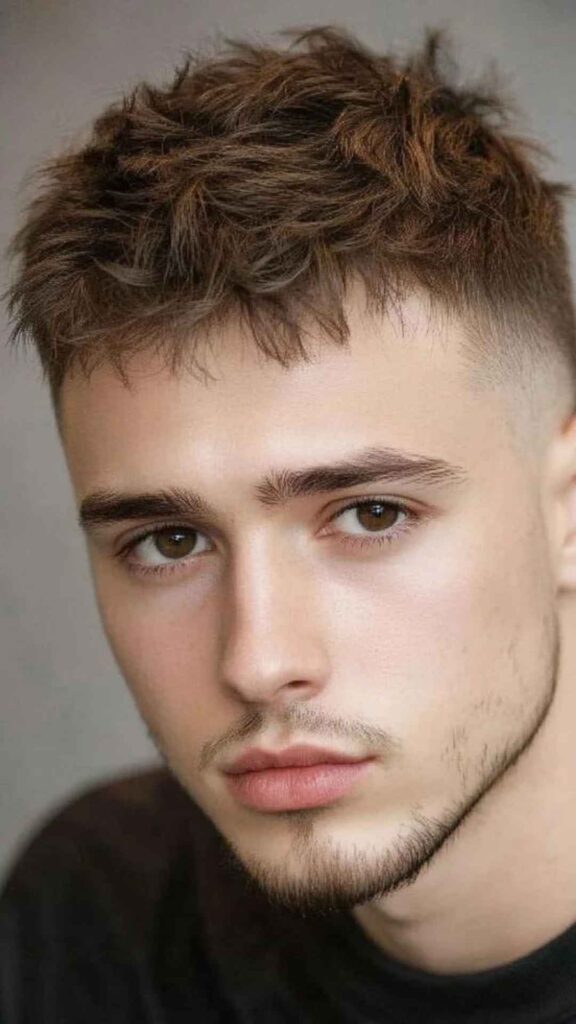 Textured Crop Haircut