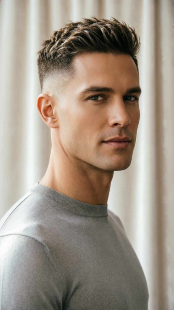 Tapered Neckline Edgar Haircut