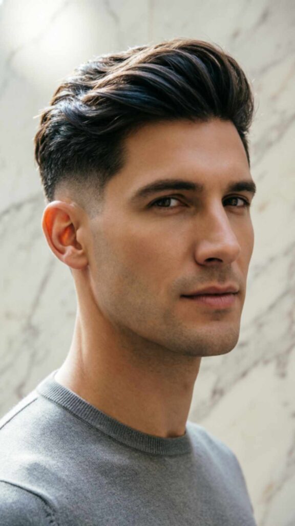 Long Top Edgar Haircut