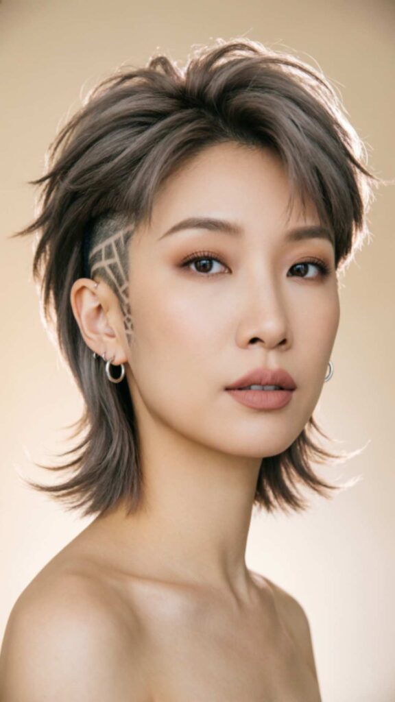Feathered Bob with Undercut