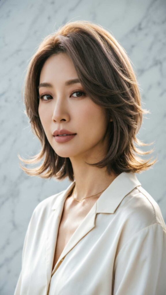 Inverted Feathered Bob