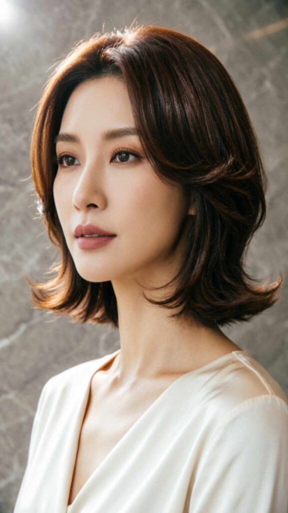 Classic Feathered Bob