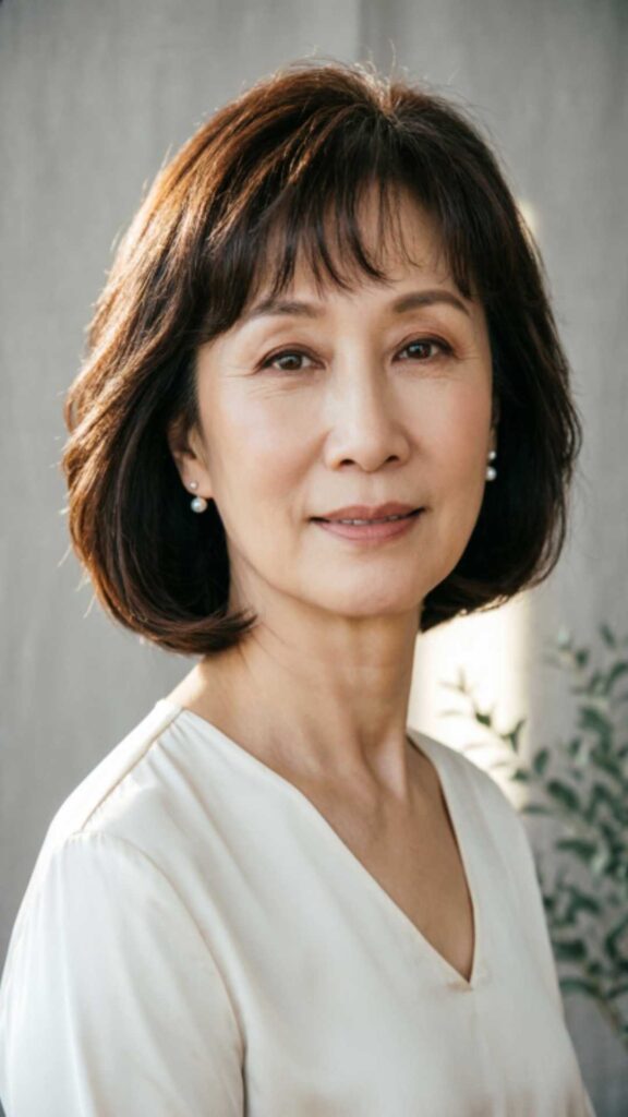 Classic Bob with Soft Bangs