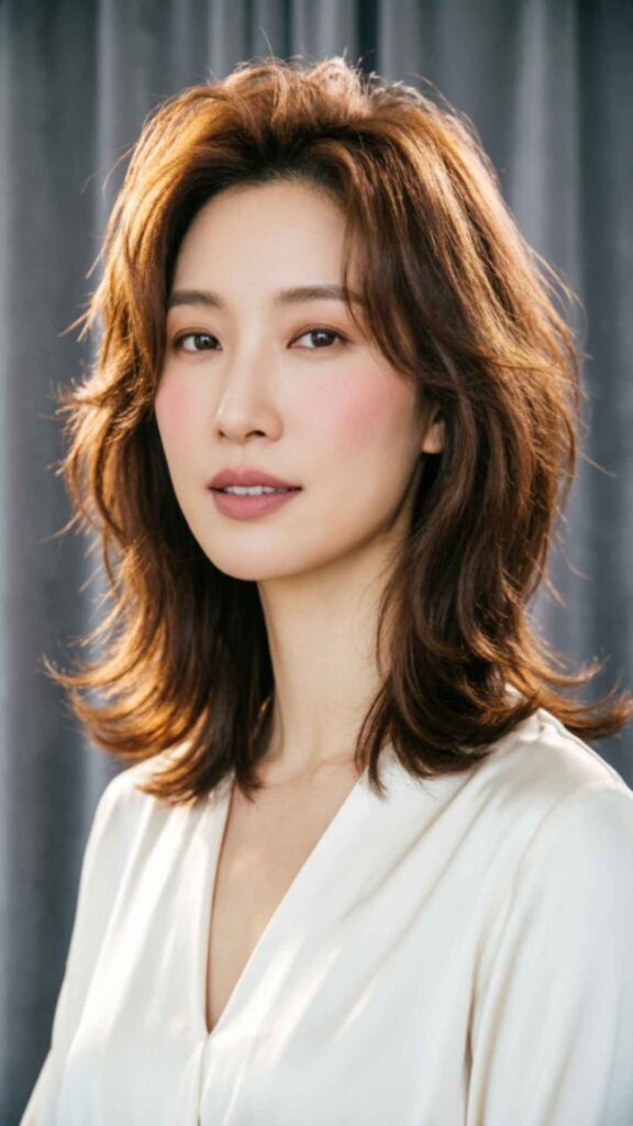 Tousled Bob Medium Hair