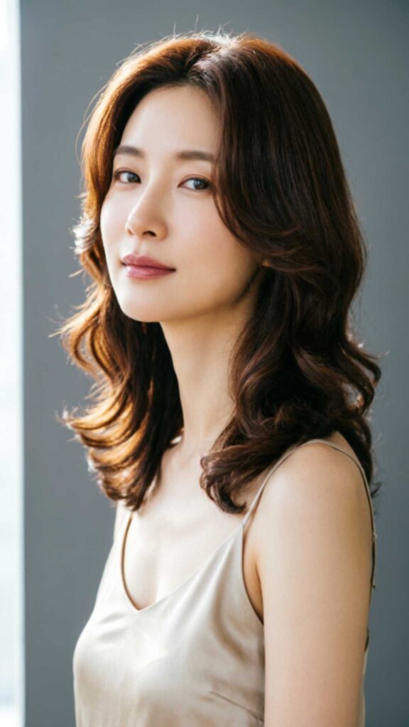 Soft Waves Medium Hairstyle