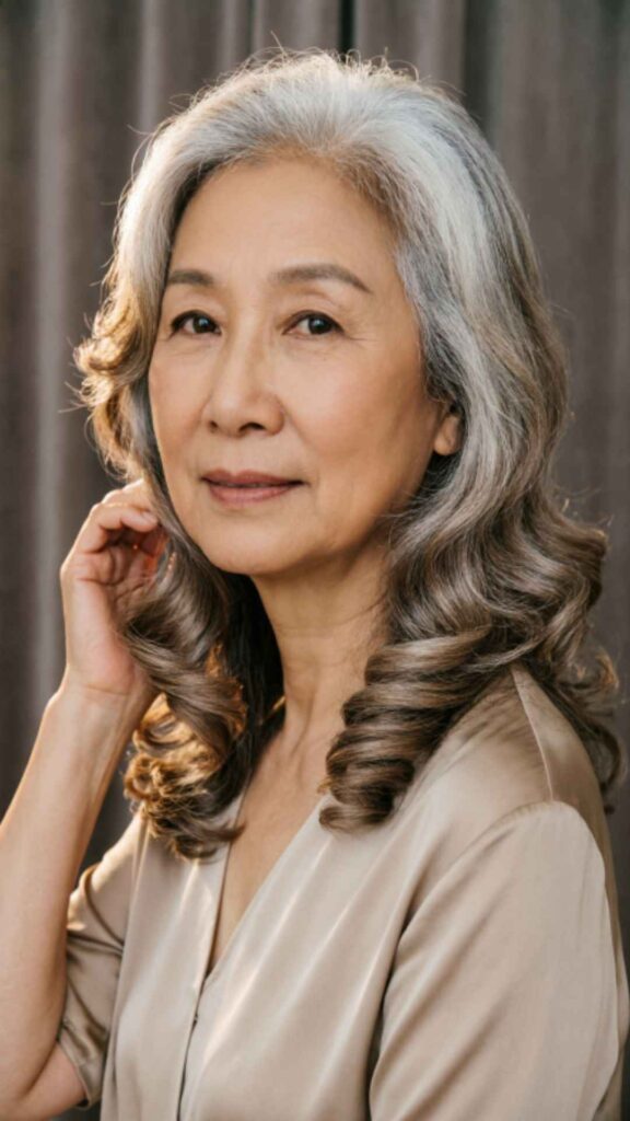 Wavy Shoulder-Length Cut