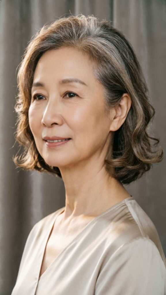 Side-Parted Short Cut