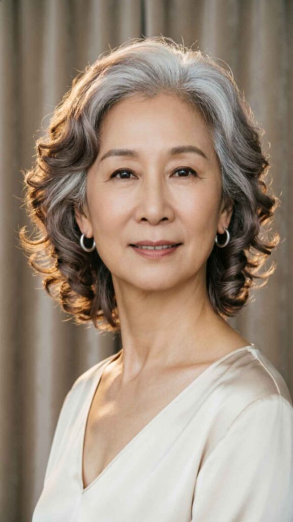 Curly Bob with Layers