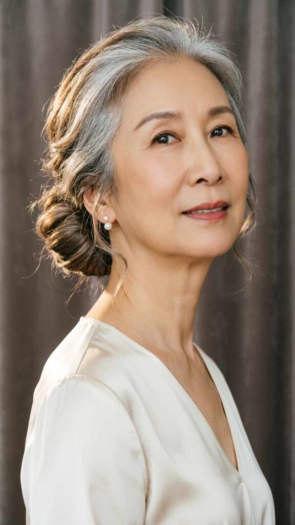 Elegant Updo for Thin Hair