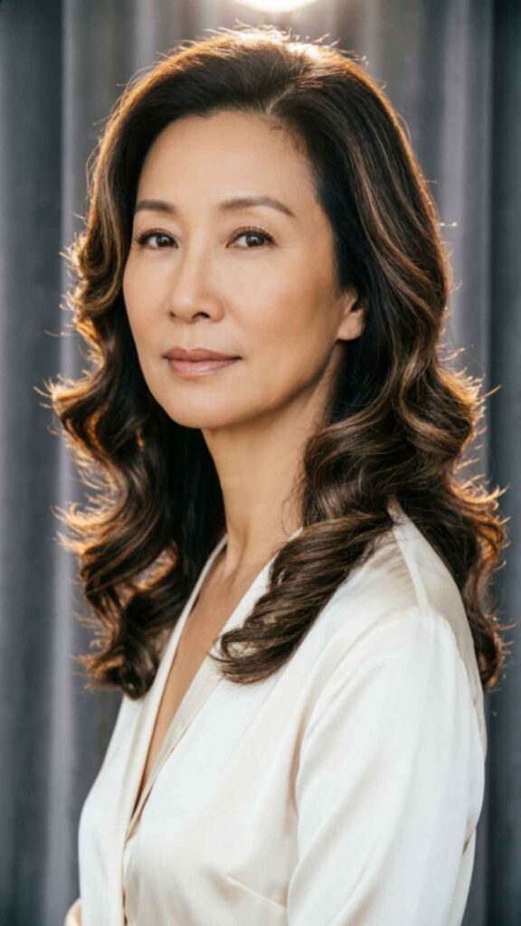 Side Part Wavy Hairstyle