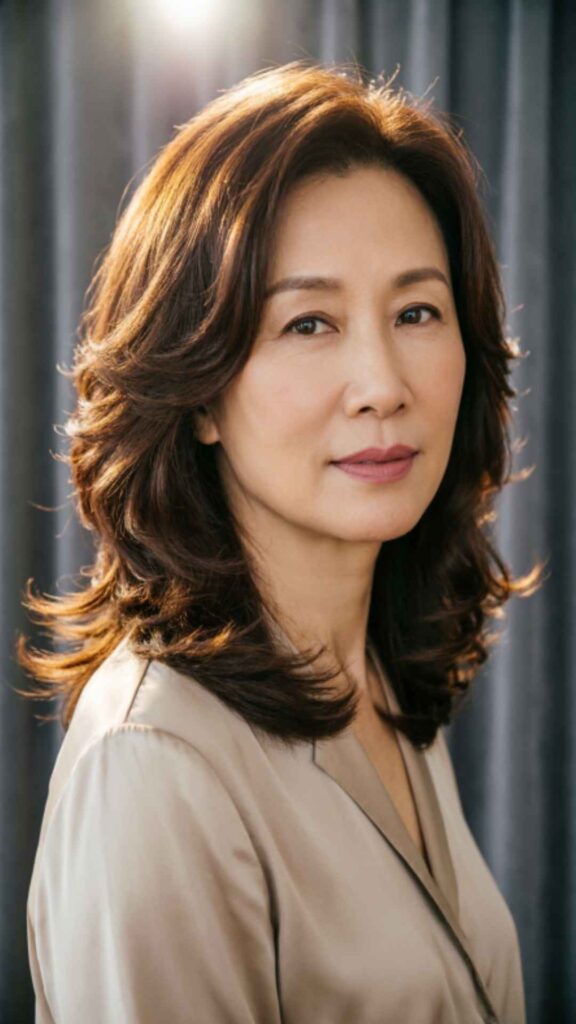 Layered Shoulder Length Waves