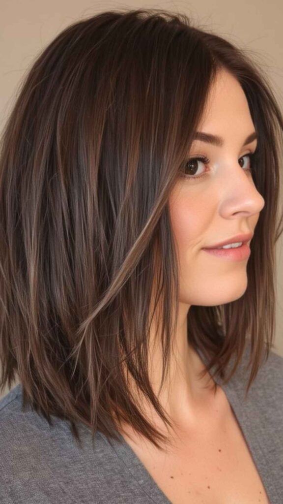 Medium-Length A-Line Cut