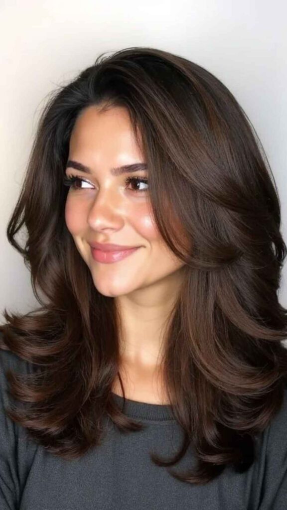 Medium Hair with Volume at Crown