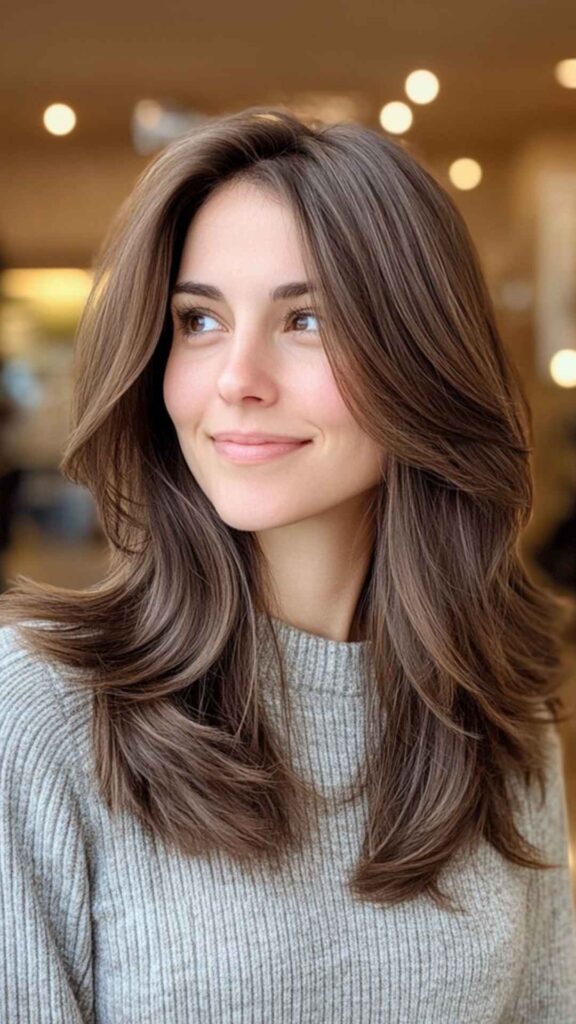 Medium Cut with Soft Layers and Texture