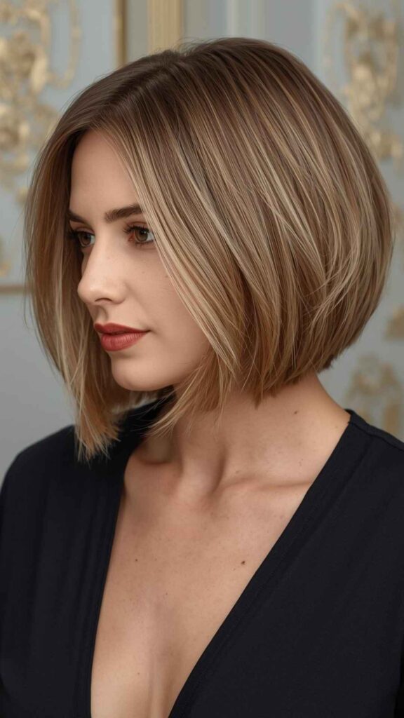 Textured Lob for Thin Hair