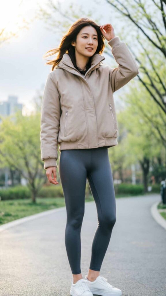 Light Parka with Leggings