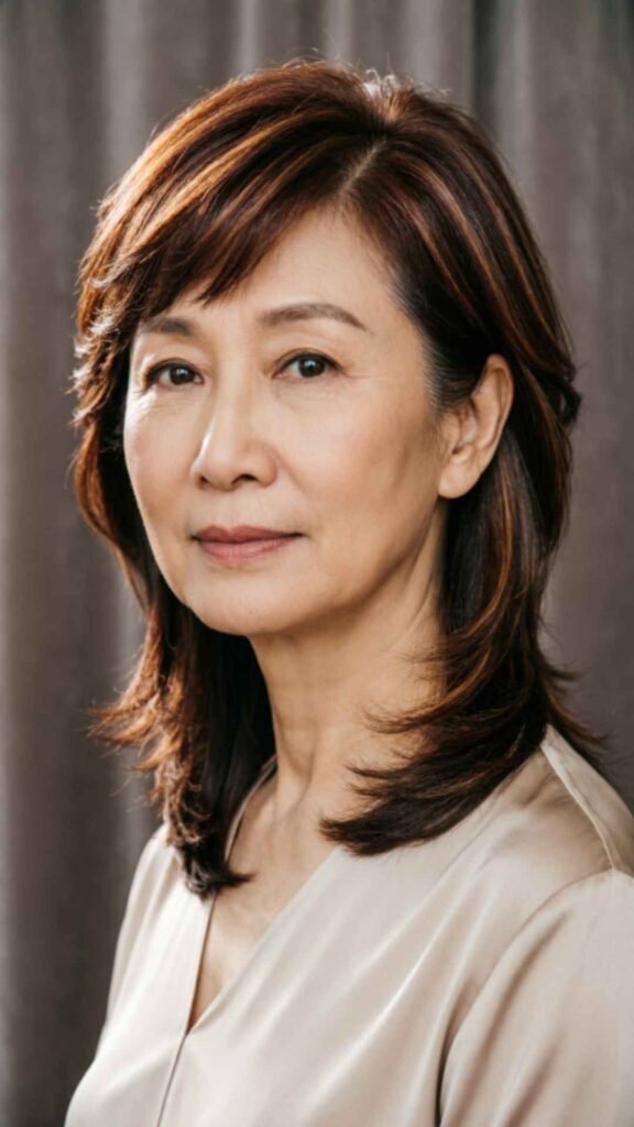 Layered Cut with Side Part